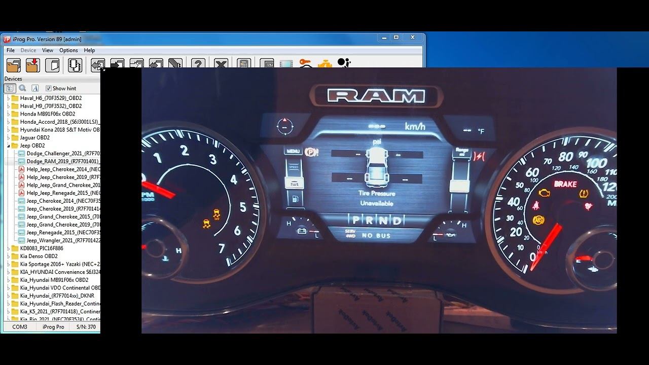 IprogPro Dodge RAM 2019 R7F701401 OBD2