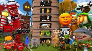 Все итальянские мемы с ИИ. СЕМЬЯ против МОНСТРОВ ТРЕВОРА ХЕНДЕРСОНА