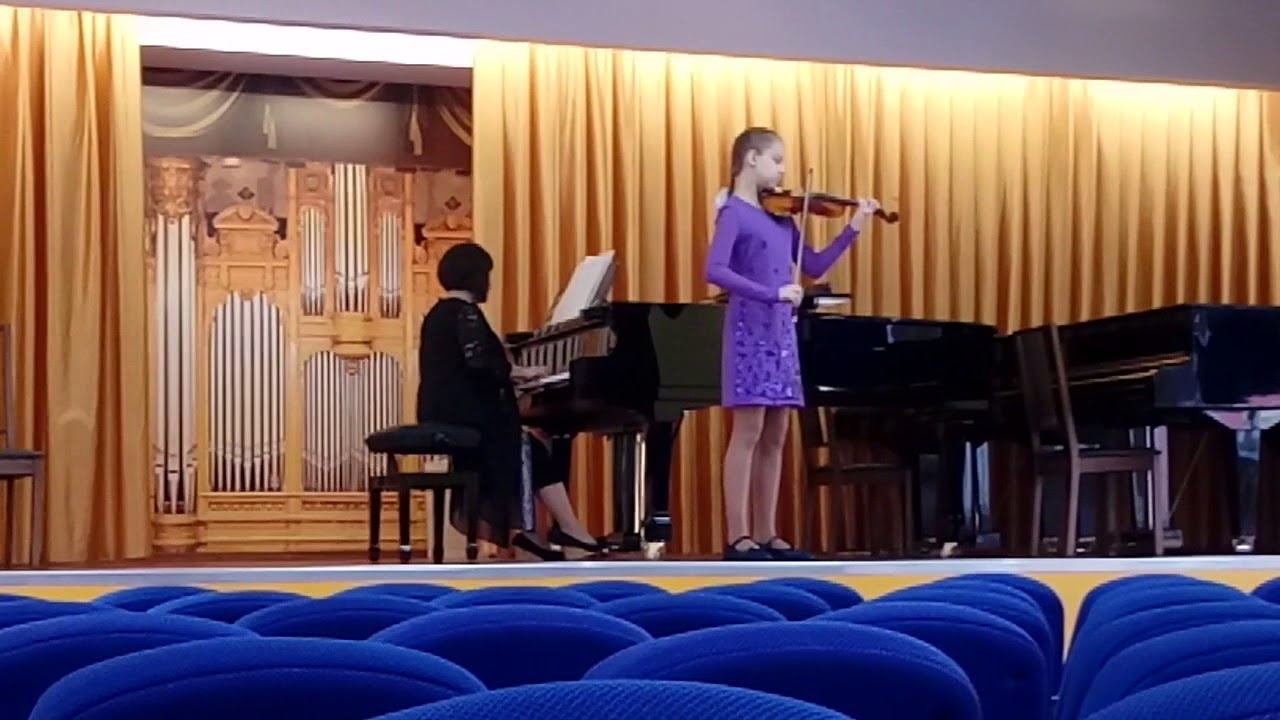 Юлия Соснина скрипка