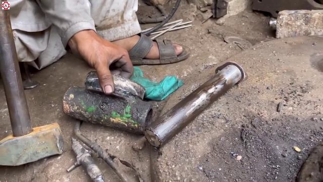 Ремонт повреждённой стрелы манипулятора. смотреть онлайн