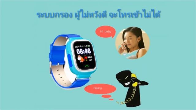 Q90 Kids smartwatch นาฬิกาติดตามเด็ก смотреть онлайн