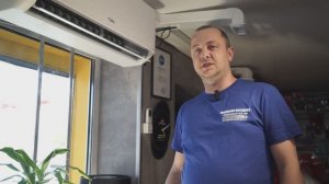 не только охладит, а и согрет - установили TION Edelweiss в Шоурум ,  кондиционер