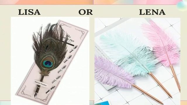 LISA OR LENA SUPER CUTE SCHOOL SUPPLIES
