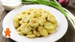 Ленивые вареники с картошкой