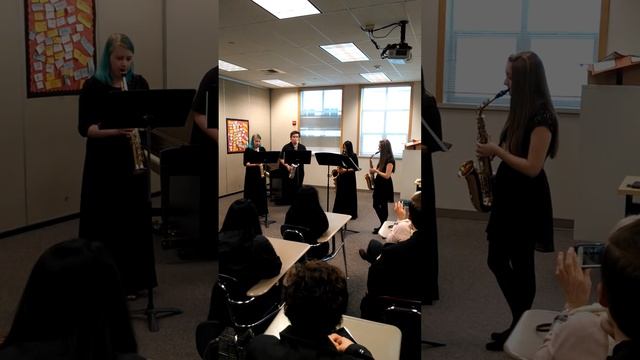 Super Mario Bros. Medley At Solo And Ensemble Janurary 2015 - Without Judge's Comments