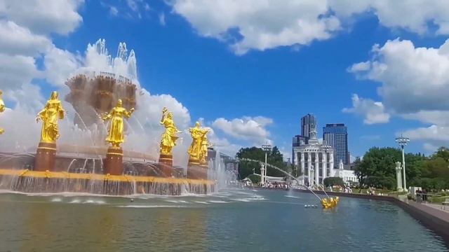 Москва .ВДНХ.Путешествие по ВДНХ смотреть онлайн