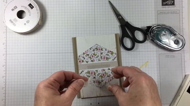 Shabby chic birthday card and tag using Stampin Up products with Jenny Hall смотреть онлайн