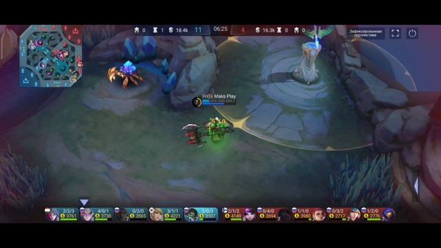 Топ урон от Лейлы & Топ инициация на Теризле / Mobile Legends: Bang Bang