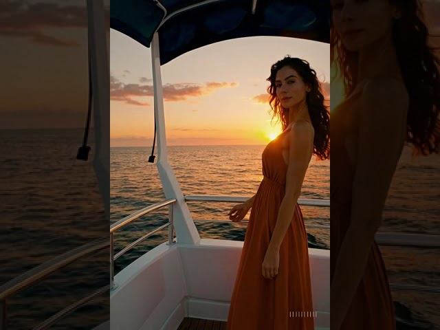 Sunset Elegance at Sea | Lilia Lyubimova, “Ispytanie 2025” смотреть онлайн
