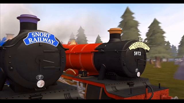 STBlackST - RED Team's Euro Trip - RED Train VS BLU Train