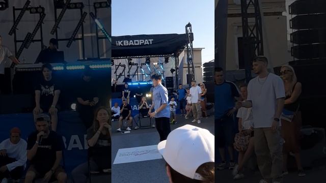 Хип хоп батл на улице.#battle #street #art #hiphop