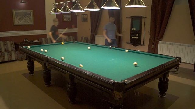 Сибирка - 8-й шар под заказ - партия между Исмаилом и Прохором в русском бильярде смотреть онлайн