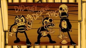 Bendy and the ink machine теория «кто пытал банду Мясников»
