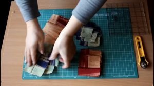 Идея лоскутного подарка из портьерных тканей. Просто и необычно)