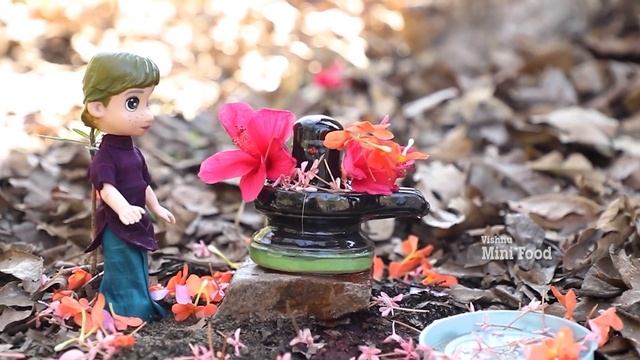Miniature Shivaratri Celebrations | Tiny Cooking | Mini Food Cooking смотреть онлайн