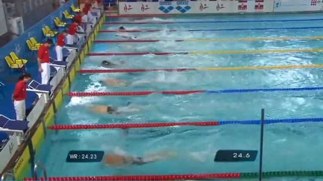 Джеймс Гай держит марку на 200 м Вольный стиль, легко выигрывая заплыв в Монако смотреть онлайн