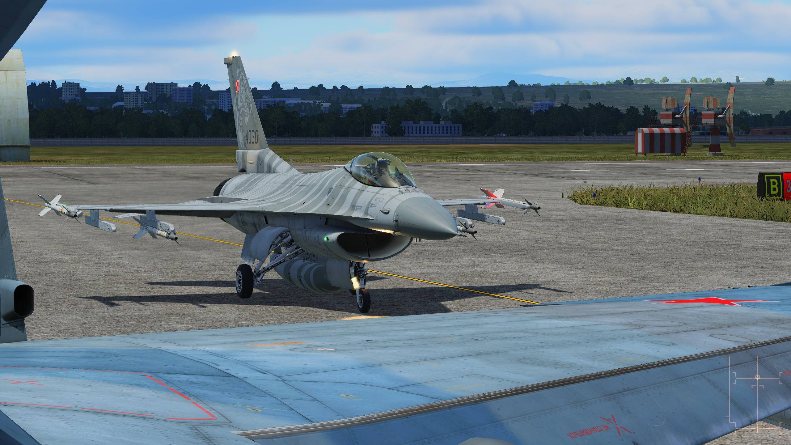 DCS World СУ-27 3 вылета 8 сбитых.