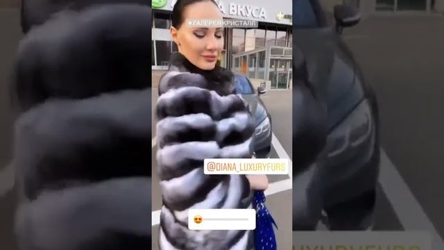 RUSSIAN BEAUTY JULIA ADASHEVA IN CHINCHILLA FURS смотреть онлайн