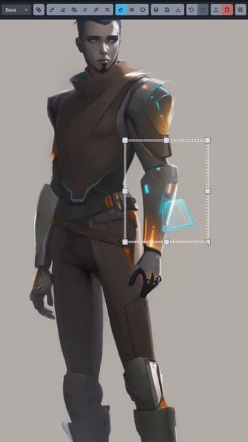 ИИ-помощник в разработке эскизов персонажей