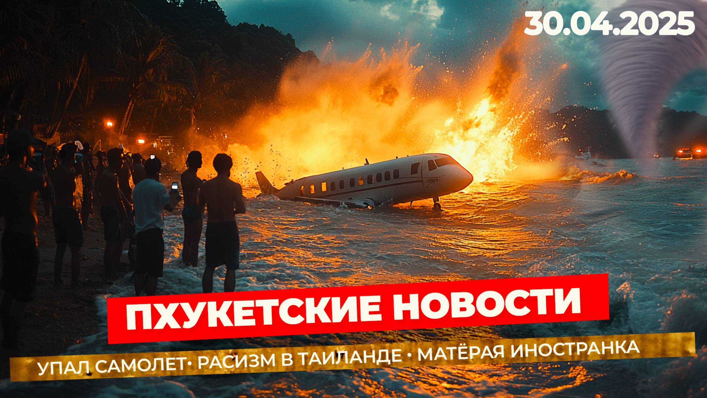 Туристы в шоке самолет рухнул в море прямо перед ними | Новости Пхукета | Вейпы под запретом....