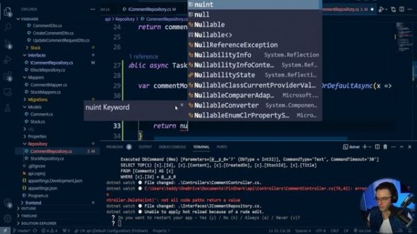 43. ASP.NET Core Web API .NET 8 2024 - 16. Comment DELETE