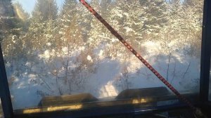 Вездеход Малыш .вид из кабины