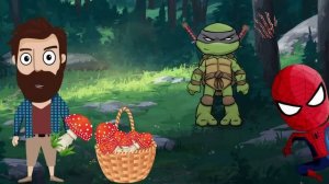 Страшилки! ФНАФ, СИРЕНОГОЛОВЫЙ, КАРТУН КЭТ - Доми шоу – Спайдер и Ниндзяго (Анимация)