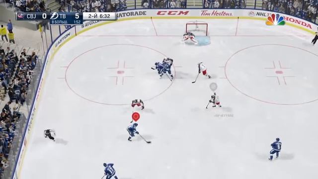 NHL17. ВКХЛ. Tampa Bay - Columbus Blu Jackets смотреть онлайн