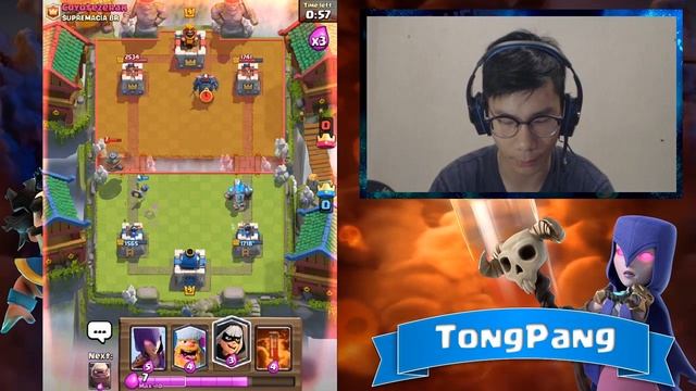 LUNAR CHALLENGE EZ PAKE GOLEM + LEGEND GRATIS TIS TIS - Clash Royale Indonesia смотреть онлайн