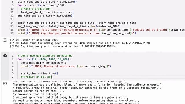 28. Performing Inference - Part 4 Running Speed Tests to Compare One at a Time vs. Batched Predictio смотреть онлайн