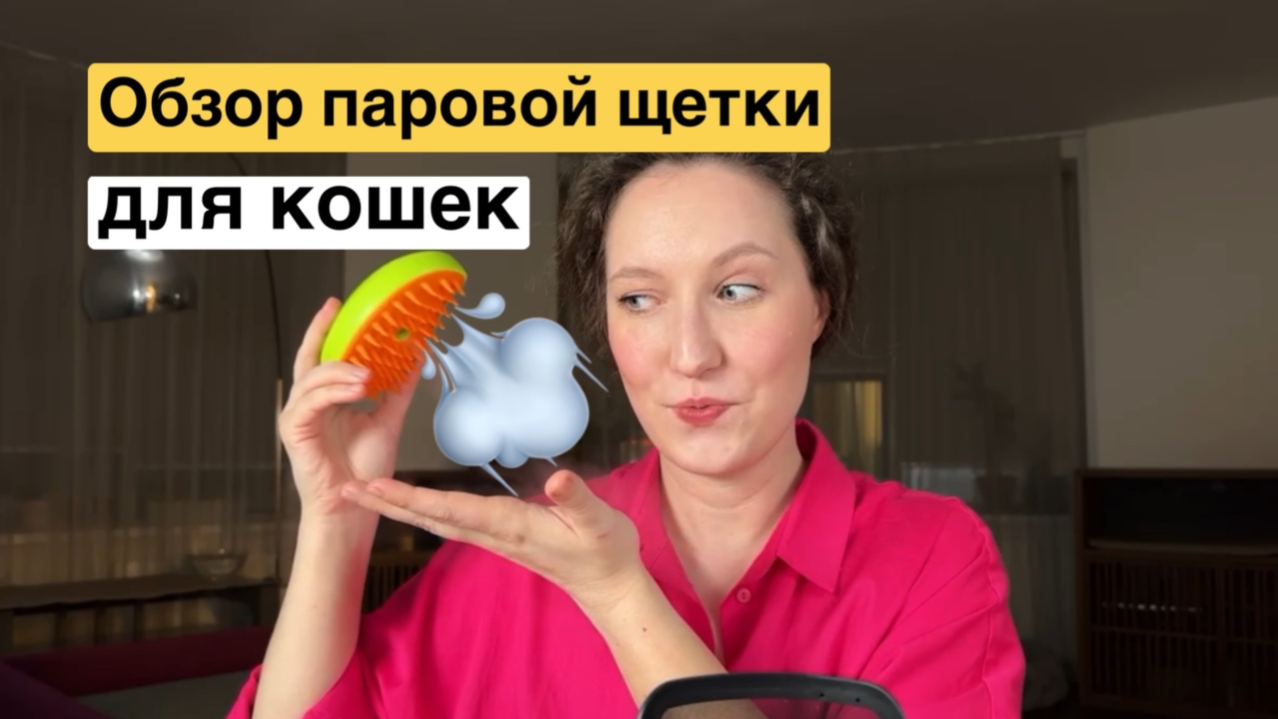 Обзор паровой щетки для вычесывания кота смотреть онлайн