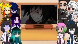 Реакция столпов на Томиоку Гию💦. ОСТОРОЖНО ⚠️СПОЙЛЕРЫ⚠️