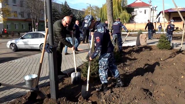 Аллея 30-летия милиции