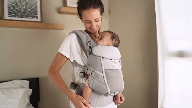 Как надеть эргорюкзак Ergobaby Adapt смотреть онлайн