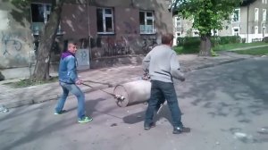 Польская мусорная пушка