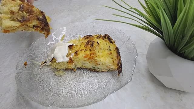 Нежнейший пирог из капусты на сковороде ‼️ Быстро, вкусно, легко. смотреть онлайн