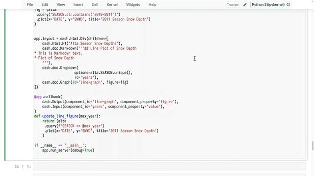 102. Creating a Plotly Dashboard using Dash with Widgets смотреть онлайн