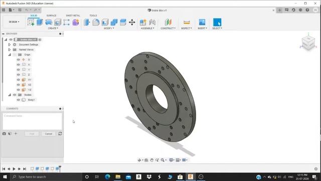 INTRODUCTION TO USER INTERFACE OF AUTODESK FUSION 360 смотреть онлайн