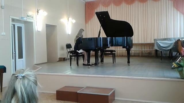 И. Беркович Прелюдия e- moll  Васильева Анастасия( общее ф-но)