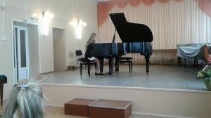 И. Беркович Прелюдия e- moll  Васильева Анастасия( общее ф-но)