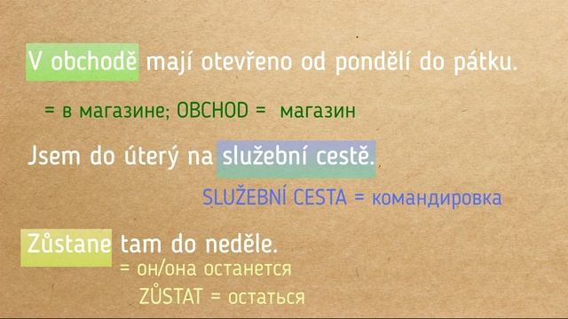PODCAST // ДНИ НЕДЕЛИ В ЧЕШСКОМ смотреть онлайн