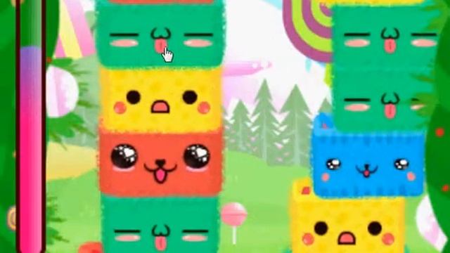 Cute Towers 2 (Прикольные Башни 2) - Прикольные мордашки смотреть онлайн