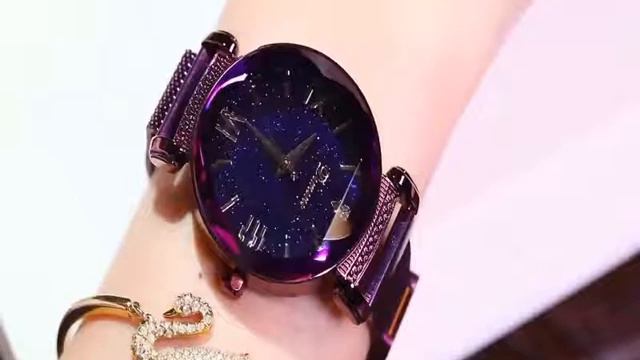 Starry Sky Watch эксклюзивные женские часы в наборе с браслетами смотреть онлайн