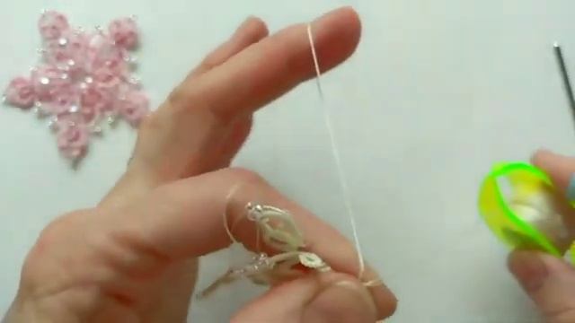 В случае , если закончилась нить в середине плетения. смотреть онлайн