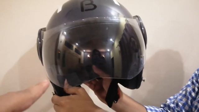 Beon B702 180° Reverse Motorcycle Helmet Urdu/Hindi