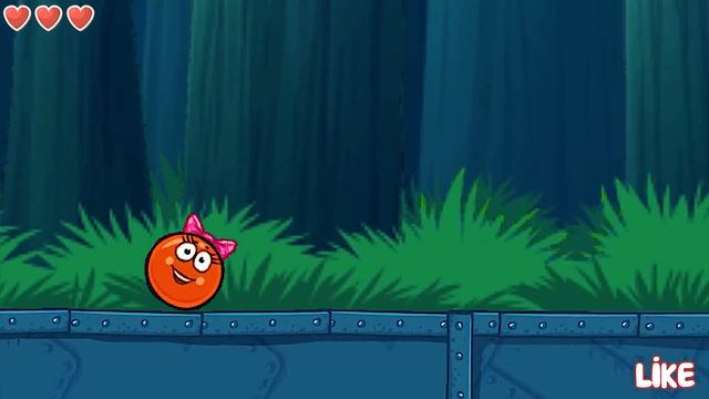 Красный Шар - мод на 1000 квадратов на уровне ! Red Ball 4 mod 100 square шарик от Спуди ! смотреть онлайн