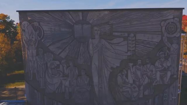 Гродно. Съемка с дрона. Моцарт. Фуга Фа Минор. смотреть онлайн