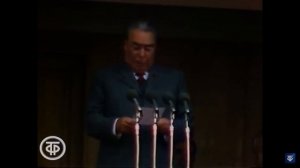 Речь Брежнева на открытие олимпиады 1980г.