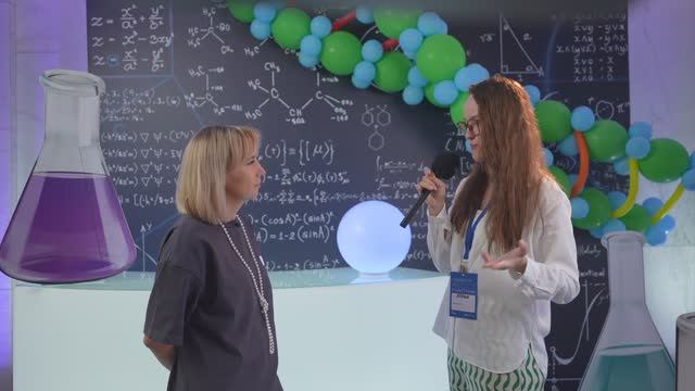 Молодой химик Мария Рындык