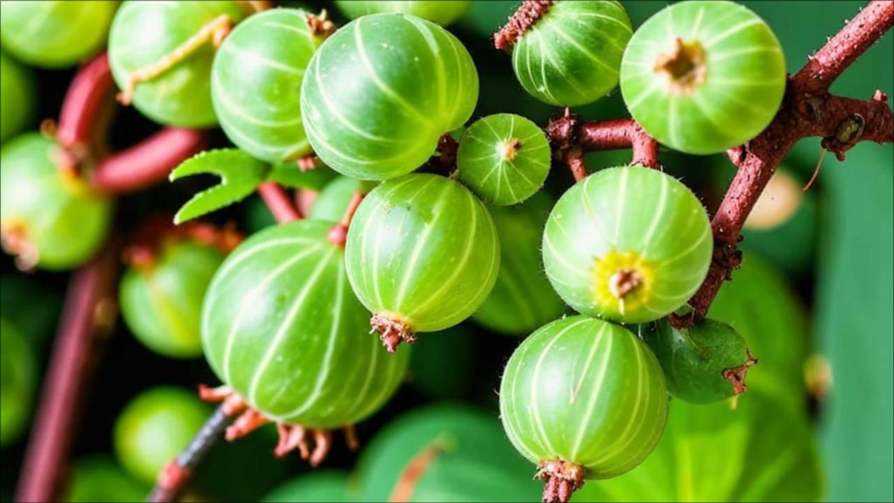 "Секреты успешного роста: Первая весенняя подкормка и защита крыжовника от вредителей!" смотреть онлайн